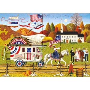 Buffalo Games (2627) - Charles Wysocki: "So Proudly We Hail" - 300 pièces