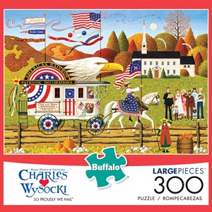 Buffalo Games (2627) - Charles Wysocki: "So Proudly We Hail" - 300 pièces