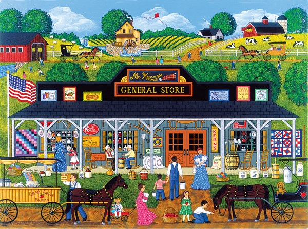 SunsOut (61321) - Sheila Lee: "McKenna's General Store" - 1000 pièces
