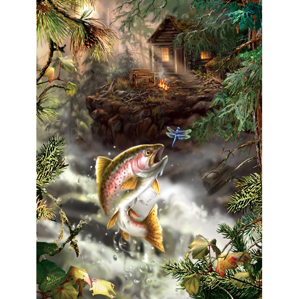 SunsOut (57161) - Dona Gelsinger: "Mountain Hideaway" - 500 pièces