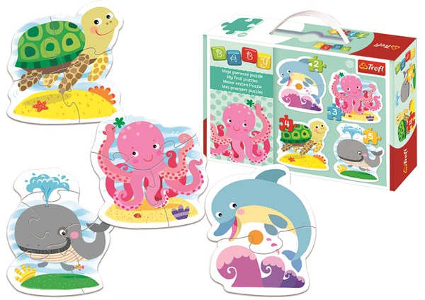 Trefl (360554) - "Animaux Marins" - 2 3 4 5 pièces