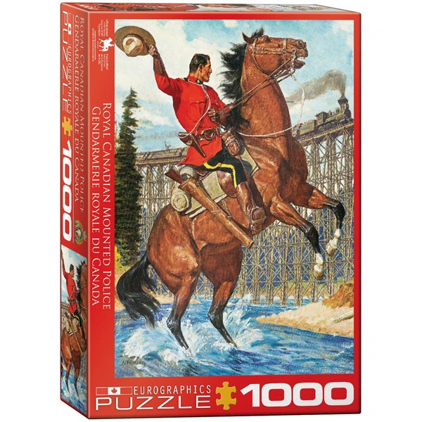 Eurographics (6000-0791) - "RCMP Train Salute" - 1000 pièces