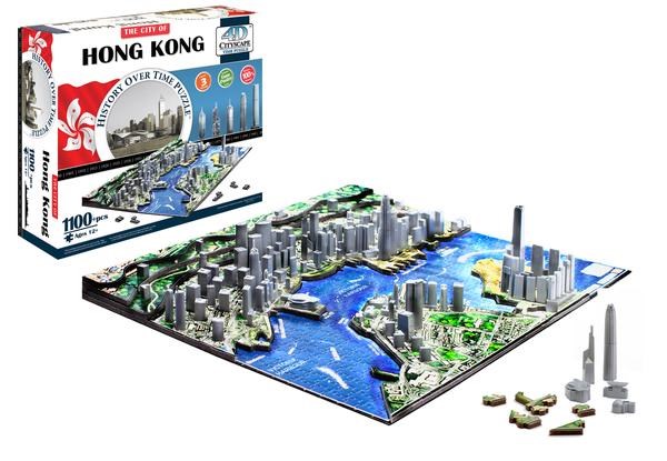 4D Cityscape (40026) - "Hong Kong" - 1100 pièces