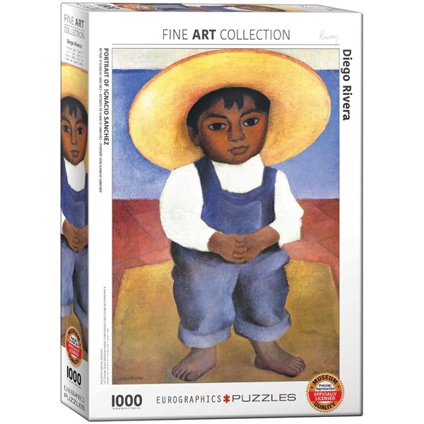 Eurographics (6000-0799) - Diego Rivera: "Portrait d'Ignacio Sanchez" - 1000 pièces