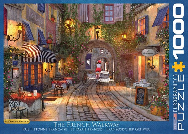 Eurographics (6000-0961) - Dominic Davison: "The French Walkway" - 1000 pièces