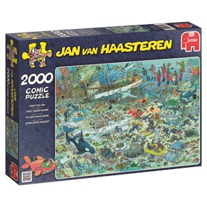 Jumbo (17080) - Jan van Haasteren: "Divertissements sous-marin" - 2000 pièces