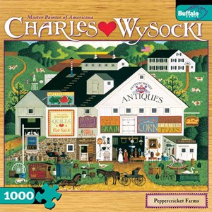 Buffalo Games (11413) - Charles Wysocki: "Peppercricket Farms" - 1000 pièces