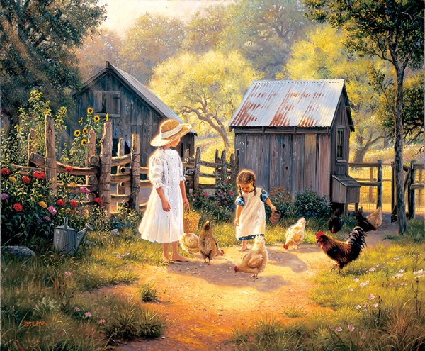 SunsOut (53036) - Mark Keathley: "Doing our Chores" - 1000 pièces