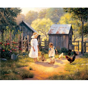 SunsOut (53036) - Mark Keathley: "Doing our Chores" - 1000 pièces