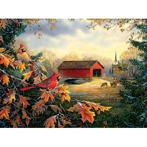 SunsOut (29184) - Sam Timm: "Red River Crossing" - 1000 pièces