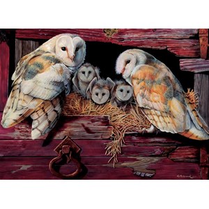Cobble Hill (51642) - "Barn Owls" - 1000 pièces