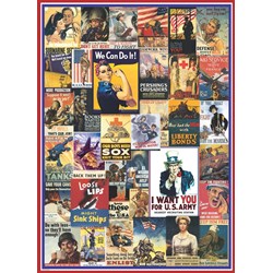 Eurographics (6000-0937) - "World War I & II Vintage Posters" - 1000 pièces