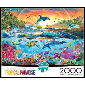 Buffalo Games (2031) - Adrian Chesterman: "Tropical Paradise" - 2000 pièces