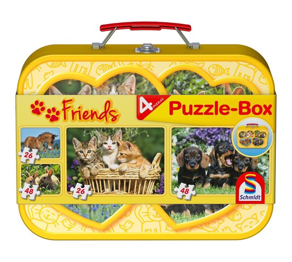 Schmidt Spiele (56499) - "Animals" - 26 48 pièces