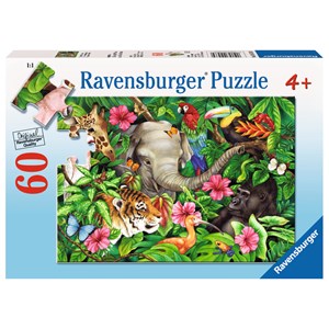 Ravensburger (09533) - Jane Maday: "Ambiance tropicale" - 60 pièces