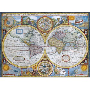 Eurographics (6000-2006) - "Carte du monde antique" - 1000 pièces
