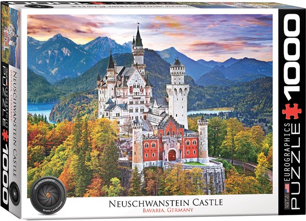 Eurographics (6000-0946) - "Neuschwanstein, Allemagne" - 1000 pièces