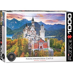 Eurographics (6000-0946) - "Neuschwanstein, Allemagne" - 1000 pièces