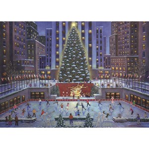 Ravensburger (19563) - "New York Christmas" - 1000 pièces