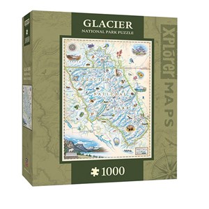 MasterPieces (71704) - Chris Robitaille: "Glacier National Park" - 1000 pièces