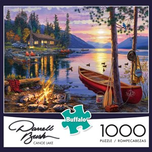 Buffalo Games (11240) - Darrell Bush: "Canoe Lake" - 1000 pièces