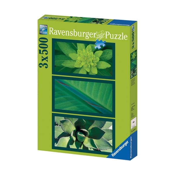 Ravensburger (16283) - "Natural Impressions in Green" - 500 pièces