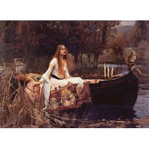 Eurographics (6000-1133) - John William Waterhouse: "The Lady of Shalott" - 1000 pièces