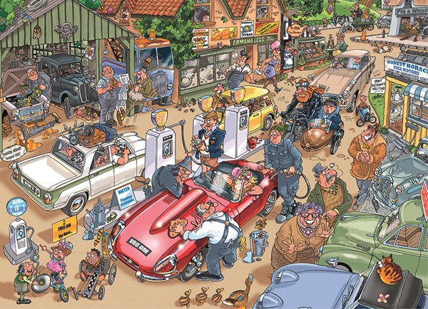 Jumbo (19141) - James Alexander: "Wasgij Destiny 17: Paying the Price" - 1000 pièces