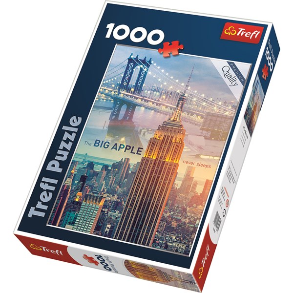 Trefl (103939) - "New York à l'Aube" - 1000 pièces
