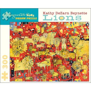 Pomegranate (JK010) - Kathy DeZarn Beynette: "Lions" - 300 pièces