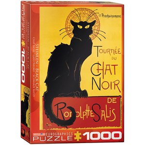 Eurographics (6000-1399) - Steinlen: "Tournée du Chat Noir" - 1000 pièces