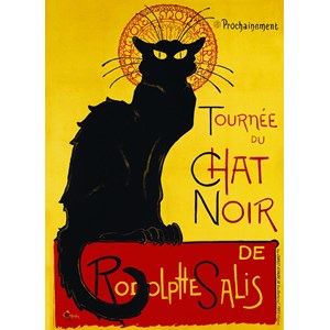 Eurographics (6000-1399) - Steinlen: "Tournée du Chat Noir" - 1000 pièces