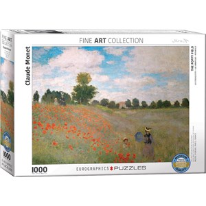 Eurographics (6000-0826) - Claude Monet: "Les Coquelicots" - 1000 pièces