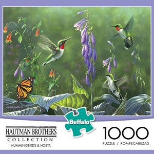 Buffalo Games (11180) - "Hummingbirds & Hosta" - 1000 pièces