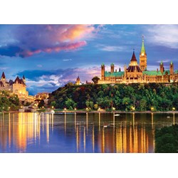 Eurographics (6000-0739) - "Ottawa, Vue sur le Parlement" - 1000 pièces