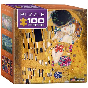 Eurographics (8104-4365) - Gustav Klimt: "The Kiss" - 100 pièces