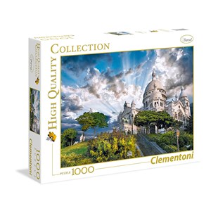Clementoni (39383) - "Montmartre, Paris, France" - 1000 pièces