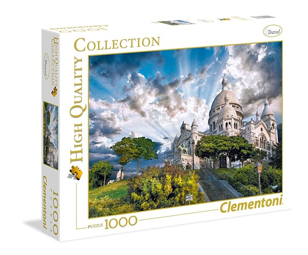 Clementoni (39383) - "Montmartre, Paris, France" - 1000 pièces