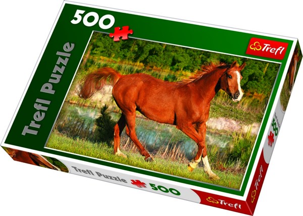 Trefl (371840) - "Cheval au galop" - 500 pièces