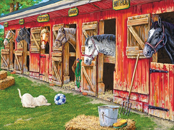 SunsOut (38870) - Joseph Burgess: "Part of the Boys Team" - 1000 pièces