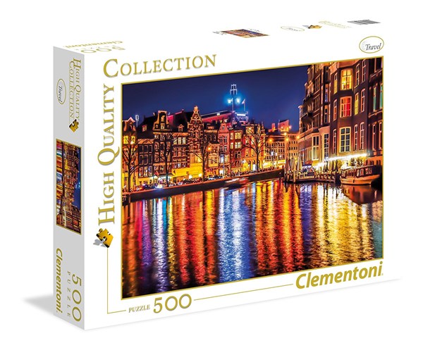 Clementoni (35037) - "Amsterdam" - 500 pièces