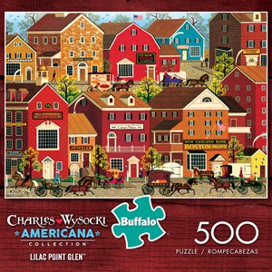 Buffalo Games (3715) - Charles Wysocki: "Lilac Point Glen" - 500 pièces