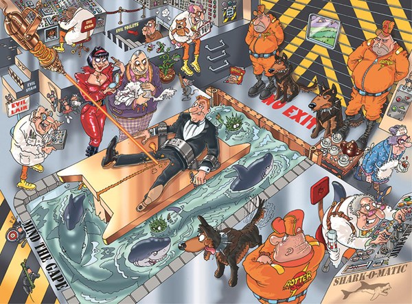 Jumbo (19143) - James Alexander: "Wasgij 13, La Grande Evasion" - 1000 pièces