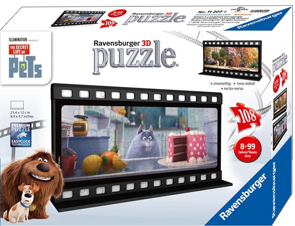 Ravensburger (11212) - "Secret Life of Pets" - 108 pièces