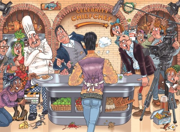 Jumbo (19150) - "Original 26, Grands Chefs Célèbres" - 1000 pièces