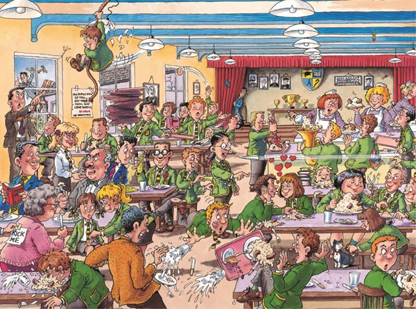 Jumbo (19144) - "Wasgig Destiny 1 Retro: The Best Days of our Lives" - 1000 pièces