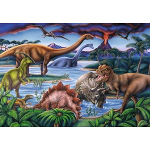 Ravensburger (08613) - "Le temps des dinosaures" - 35 pièces