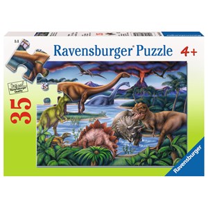 Ravensburger (08613) - "Le temps des dinosaures" - 35 pièces