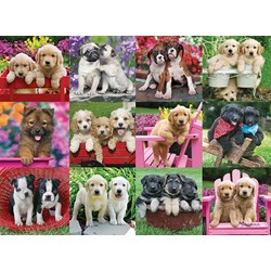 Ravensburger (14659) - Keith Kimberlin: "Puppy Pals" - 500 pièces