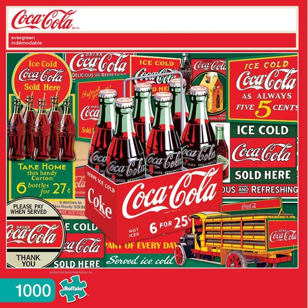 Buffalo Games (11269) - "Evergreen (Coca-Cola)" - 1000 pièces